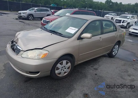 2005 Toyota Corolla Le z USA, uszkodzony, nr VIN 1NXBR32E85Z559865